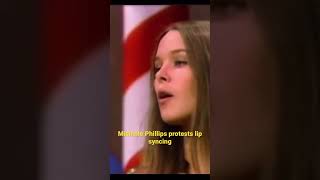 Live protest by Mama’s & Papa’s Michelle Phillips on Ed Sullivan ‘California Dreaming’