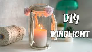 Wow! Makramee ✨das hab ich aus einem Glas gemacht | einfache DIY Anleitung