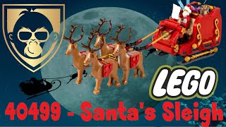 Lego Set 40499 - Santa's Sledge *** Speed Build and Review ***