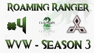 Guild Wars 2 Ranger Roaming WvW Ownage #4 | Season 3