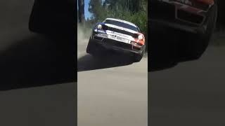 Pelle Wilen on the limit! #rally #rallyfans