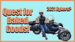 Can Am Ryker Motovlog: A Quest for Delicious Baked Goods! (and a chat about the 2021 Rykers)