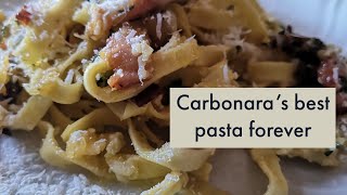 CARBONARA'S BEST PASTA FOREVER