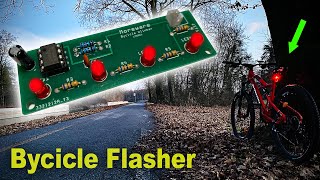 Bycicle LED Flasher Light with TLC555