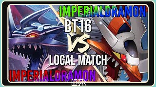 Virus Imperialdramon vs Imperialdramon [Digimon TCG BT16 Local Match] Match Commentary