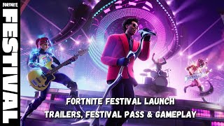 Fortnite Festival Launch with The Weeknd - Trailers, Festival Pass & Gameplay