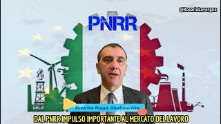 Dal Pnrr impulso importante al mercato del lavoro