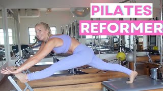 40 MIN RESTORATIVE PILATES REFORMER & TOWER WORKOUT