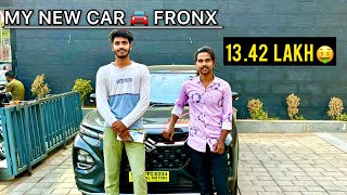 My New Car 🚗 YouTube Ke pase se || बहुत खुशी 😊 हुई है कार लेकर || 2024 || Maruti Fronx Car