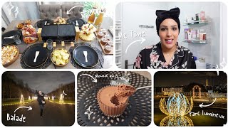 دوزو معايا لعشية/نزهة بالليل🤩/تحلية🍫/روتيني المسائيune après-midi avec nous❣️Ma routine du 💆‍♀️soir