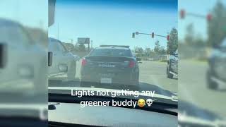 Lights not getting any greener buddy 😂💀