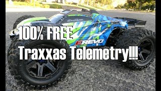 FREE Traxxas Telemetry - NO Extra Sensors Required!!!