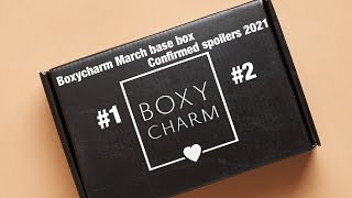 Boxycharm March base box confirmed spoilers