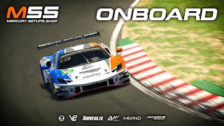 iRacing Onboard – Ferrari 296 GT3 on BrandsHatch – [MSS] 24S3