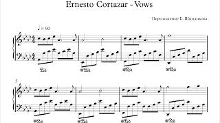 Ноты Ernesto Cortazar - Vows