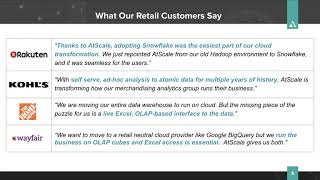 AtScale for Retail June 13th 2019 Monthly Demo