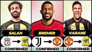 🚨LATEST CONFIRMED TRANSFERS & RUMOURS 🔥 ft. De Bruyne, Casemiro, Salah... etc