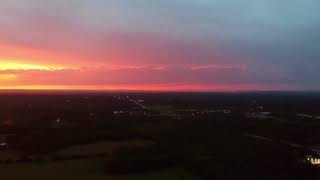 DJI Spark Missouri Sunset DJI Drone 400ft