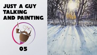 Just a Guy Talking and Painting: Shadows and Perspective