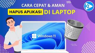 🔴 Cara mudah Uninstall Aplikasi di PC/Laptop Sampai Bersih