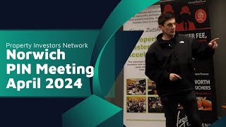 Norwich PIN Meeting | April 2024 | How I Raised Over £10m Private Investment - Murat Haykir 2 of 2