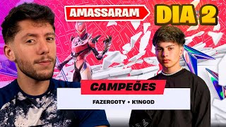 ASSIM ELES VENCERAM A FNCS! VOD COMPLETO DIA 2 DO K1NG E FAZER NO MAJOR 3!