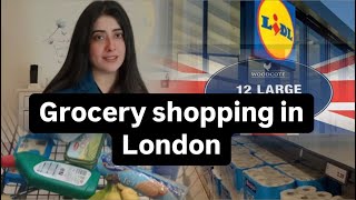 GROCERY SHOPPING IN LONDON || A DAY OUT FOR GROCERY SHOPPING