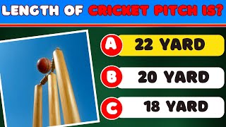 Cricket General Knowledge Quiz | Cricket Rules | Cricket Quiz