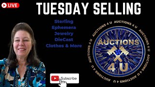 Jewelry, Ephemera, DieCast, Clothes & More 5pm Eastern with Tee Auctions4U