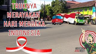 TRUK BERUBAH BENTUK JADI BUS TAYO YANG LUCU | MERAYAKAN KEMERDEKAAN INDONESIA #bustayo #trukoleng