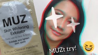 MUZ Skin Whitening Exfoliator