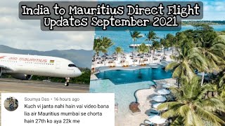 India to Mauritius Flight Updates | Direct flights and Covid-19 Restrictions | RoamWithRivera