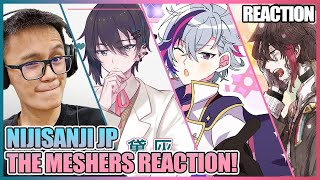 NIJISANJI REACTION - THE MESHERS FROM NIJISANJI JP!!! ( Nijisanji JP )