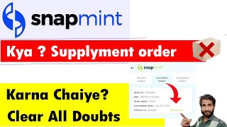 Snapmint App Review in Hindi | Snapmint Real or Fake | Snapmint se Supplement Order Karna Chaiye?