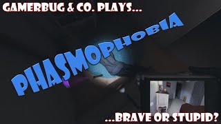 Gamerbug & Co. Plays... Phasmopobia - Brave or Stupid?