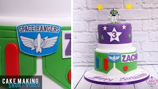 Toy Story Buzz Lightyear Cake