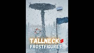 Tallneck Frostfigures Coming ALIVE in The Frozen Wilds 🥶 | Horizon Zero Dawn #shorts