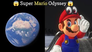 I found giant 😱 super mario odyssey 😱 on google earth & maps