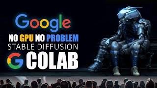 How To Install Stable Diffusion in GOOGLE COLAB | Stable Diffusion | GOOGLE COLAB Tutorial | NO GPU