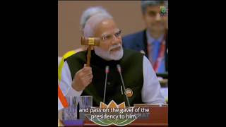 PM Narendra Modi Hands Over the G20 Presidency to Brazilian President #g20 #mba #icfai #india