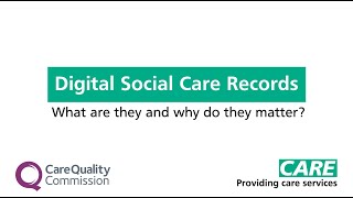 CQC - Achieving Good Outcomes andDigital Social Care Records - Highlights with The Caring View