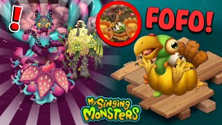 TITÃLMA CRUV'LAAPHTHAN, GLU-GLUBAÇA BEBÊ E VARIOS MONSTROS DOS INSCRITOS! | My Singing Monsters