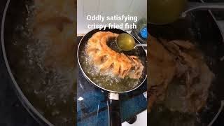 #shorts Oddly satisfying crispy fried fish | KT Food Review