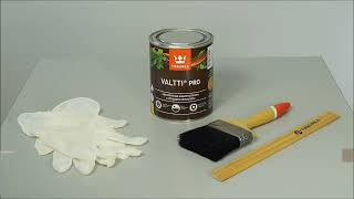 Tikkurila Valtti Pro  - инструкция по применению