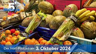 Nachrichten am 3. Oktober 2024 | 5 Minuten Mallorca – der Insel-Podcast 1062