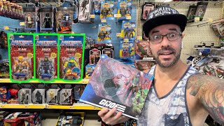 TOY HUNTING 40th ANNIVERSARY MOTU, GI JOE CLASSIFIED, McFarlane SUPER POWERS &  STAR WARS!