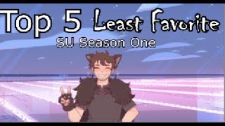 Top 5 LEAST favorite Steven universe Episodes Season 1 | Take 5