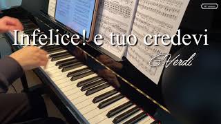 Infelice!... e tuo credevi…infin che un brando vindice, Karaoke, Ernani, Silva, Bass, G.Verdi