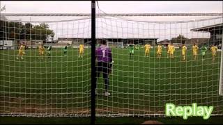 FGR vs Guiseley  10/10/15    Jon Parkin Penalty