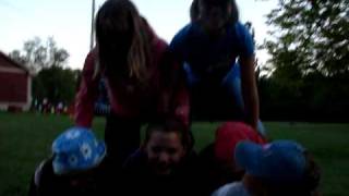 The 15th Woodstock Guides Make a Human Pyramid Take 2